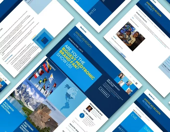 Medtronic Americas Region project collage